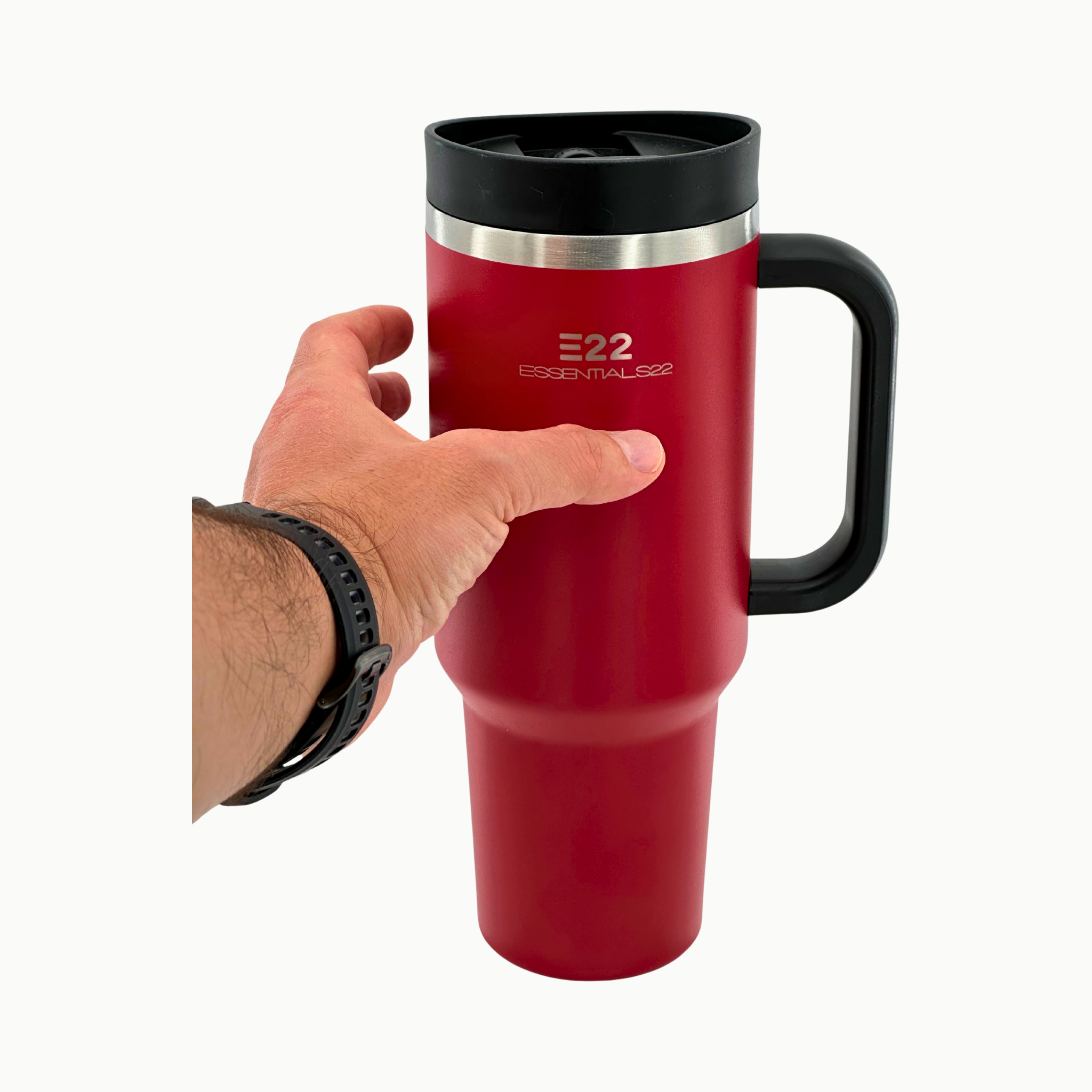 40oz Multi-Function Stainless Steel Tumbler - Sip or Straw, Your Choice