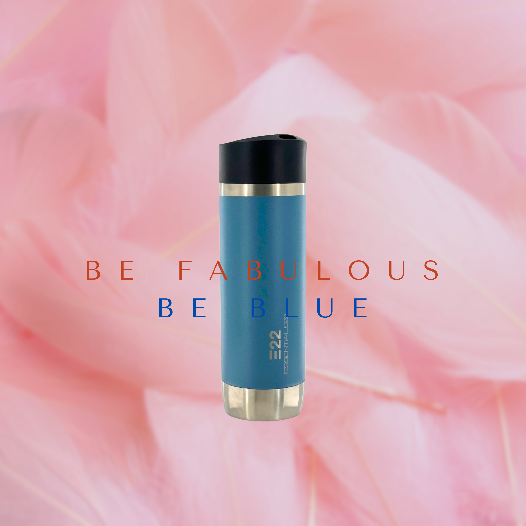 Premium 18/8 Stainless Steel Travel Tumbler - Press-to-Drink 450ml (15.22 fl oz)